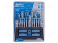 Screwdriver: universal-set; 50pcs. MEGA MGA-10999