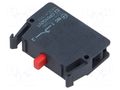 Contact block; IP20; screw terminals; Contacts: NC PIZZATO ELETTRICA E2CP01G2V1