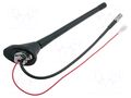 Antenna; car top,automotive; 0.18m; Seat,VW,Škoda; 0.3m 4CARMEDIA ANT.17.2