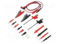 Test leads; red and black ELECTRO-PJP PJP426