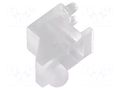 Fiber for LED; Ø3mm; Front: convex; angular,with PCB mounting BIVAR SLP3-300-100-R