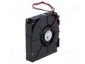 Fan: DC; blower; 12VDC; 59.5x59.5x12.5mm; 7.9m3/h; 34dBA; ball SEPA Europe GMBH HYB60A12-001