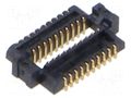 Connector: PCB to PCB; TLH; straight; on PCBs; 0.5mm SAMTEC TLH-010-0.50-G-D-K