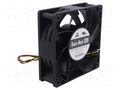 Fan: DC; axial; 24VDC; 120x120x38mm; 309.6m3/h; 58dBA; ball; 5200rpm SANYO DENKI 9GV1224P1H01