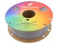Filament: PLA; 1.75mm; translucent grey; 190÷230°C; 1kg POLYMAKER CA02004
