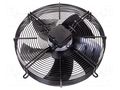 Fan: AC; axial; 400VAC; Ø515x185.2mm; 4500m3/h; ball; 1410rpm; IP54 EBM-PAPST S4D450-GA14-01