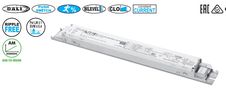 60W strāvas LED draiveris 150-500mA 50-220V, PUSH-SWITCH, DALI2, TCI, DALI2, TCI 127612