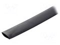 Heat shrink sleeve; 25.4mm; black HELLERMANNTYTON SE2825.4/12.7-BK