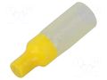 Quick splice; crimped; yellow; 4÷6mm2; Variant: end connector NINIGI ENDCAP-5.5