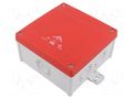 Enclosure: junction box; X: 127mm; Y: 127mm; Z: 70mm; IP66; grey; ABOX SPELSBERG ABOX-060-AB-L/SB