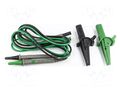 Set of cables and adapters; probe tip,banana plug 4mm; 1kV; 10A HT INSTRUMENTS HTI-HA000158