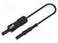 Test adapter; 40A; Len: 1m; black; photovoltaics ELECTRO-PJP PJPPVF2317-100N