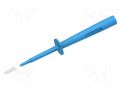 Measuring tip; 16A; blue; Socket size: 4mm; L: 140.4mm ELECTRO-PJP PJP402-IEC-BL