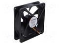 Fan: DC; axial; 12VDC; 92x92x25mm; EBR; 5pcs. Akasa AK-9225LS-KT05-N