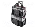 Bag; tool case; black-grey; polyester; Energy+; power tools GRAPHITE 58G088