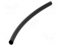 Heat shrink sleeve; glueless; 2: 1; 6.35mm; L: 0.15m; black; 20pcs. ALPHA WIRE F2211/4-BK064