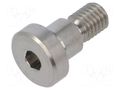 Shoulder screw; steel; M8; Thread len: 11mm; Head: cheese head ELESA+GANTER GN732.1-M8-10-8-NI