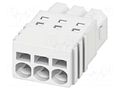 Connector: pluggable terminal block; plug; COMBICON XS; 6A; 320V PHOENIX CONTACT PTSM0.5/4-P-2.5WH