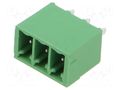 Connector: pluggable terminal block; COMBICON S; 250V; PIN: 3; THT PHOENIX CONTACT MCV1.5/3-G-3.5