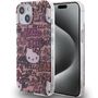 Hello Kitty IML Tags Graffiti case for iPhone 15 - pink, Hello Kitty 3666339188412 3666339188412