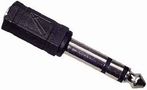 Pāreja 6.3mm stereo Kontaktdakšiņa - 3.5mm Ligzda stereo AD/6.3-M:3.5-F