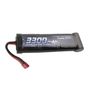 Battery Gens Ace 3300mAh 8,4V NiMH Flat T Plug, Gens ace B-3300-8.4V-NIMH-Fla