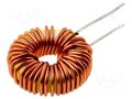 Inductor: wire; THT; 64uH; 5A; R: 60mΩ; Inductor: toroidal; Ø: 22.5mm FERROCORE DLV-640-M5.0