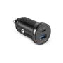 SBS TECRPD25W Car Charger 25W USB-A USB-C with Power Delivery - Black, SBS TECRPD25W TECRPD25W