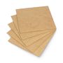 Raw HDF board - 2mm - 110x120 mm - 5pcs. OLW-26966