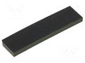 Self-adhesive foot; H: 1.5mm; black; rubber; W: 20mm; L: 5mm FIX&FASTEN FIX-SF-200515