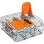 Universālais vadu savienojums COMPACT 3x0.14-4mm² 450V 32A WAGO 221-413 4050821808442