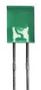 LED, 2X5MM, GREEN, 5MCD, 568NM L-113GDT