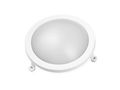 LED lampa 230Vac 6W, balts, mitruma izturīga IP54, PLAFOND, LEDOM 245503 5901583245503