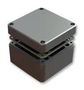 PCB BOX ENCLOSURE, ALUMINIUM, GREY 487-121208A-66
