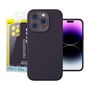 Baseus Liquid Silica Gel Case for iPhone 14 Pro (Elderberry)+ tempered glass + cleaning kit, Baseus ARYT020405
