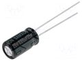 Capacitor: electrolytic; THT; 220uF; 25VDC; Ø6.3x11mm; Pitch: 2.5mm SAMXON KM220/25