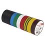 Insulating Tape PVC 19mm/20m mix of colours, EMOS F61999 8592920091425