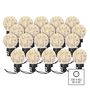 LED light chain – 20x party bulbs, 7.6 m, outdoor and indoor, warm white, EMOS DCPW07 8592920110829