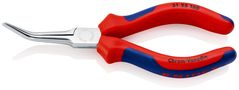 KNIPEX 31 25 160 Flat Nose Pliers (Needle-Nose Pliers) with multi-component handles chrome-plated 160 mm 31 25 160 4003773016489