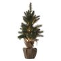 LED Christmas tree, 52 cm, 3x AA, indoor, warm white, timer, EMOS DCTW01 8592920093443