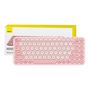 Baseus K01A Wireless Tri-Mode Keyboard Baby Pink, Baseus B00955503413-00