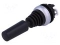 Switch: joystick; 22mm; Stabl.pos: 1; black; none; IP66; RMQ-Titan EATON ELECTRIC M22-WJ2H