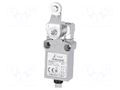 Limit switch; lever R 27mm, metallic roller Ø14mm; NO + NC; 5A POKÓJ PEM2G42Z