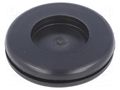 Grommet; with bulkhead; Ømount.hole: 25.5mm; Øhole: 19mm; PVC ESSENTRA PPE-19