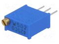 Potentiometer: mounting; multiturn; 5kΩ; 500mW; THT; ±10%; linear BOURNS 3296W-1-502LF