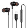 Wired earphones Mcdodo HP-3480, lightning (black), Mcdodo HP-3480
