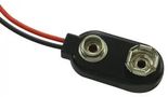 BATTERY HOLDER, STRAP, 9V, WIRE LEADS 2240