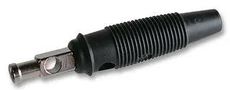 PLUG, 4MM, BLACK, PK5, SEP 930061100