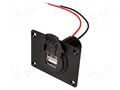 USB power supply; USB A socket x2; Sup.volt: 12÷24VDC; Inom: 5A PRO CAR PROCAR-67322600