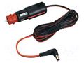 Automotive/main power supply; DC 5,5/2,1 plug; Sup.volt: 12VDC PRO CAR PROCAR-67864900